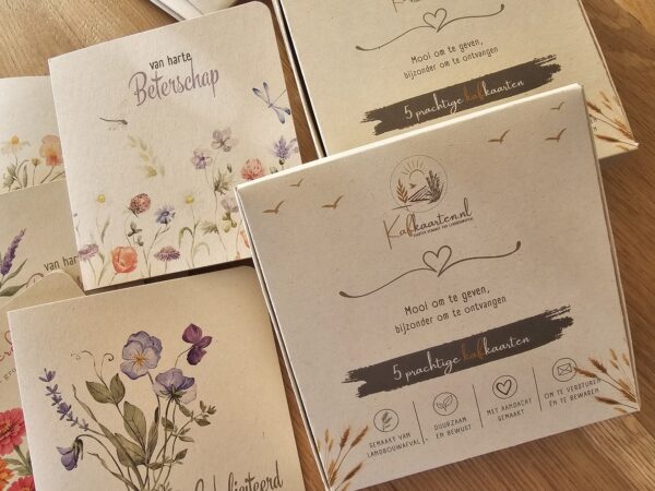 Giftbox met 5 kafkaarten